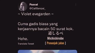 Eps 10 Violet Evergarden benar benar bikin banjir cok coba lu nonton