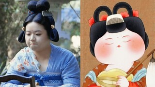 绝了！让你演丫鬟没让你从仕女图里走出来 太可爱了！！