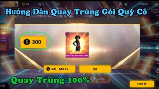 [Garena Free Fire] Hướng Dẫn Quay Trúng Quý Cô Ban Nha Trong Vòng Quay Vàng Cực Đẹp.