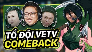 TỔ ĐỘI VETV COMEBACK VỚI MÀN GÁNH TEAM CỰC CHẤT CỦA VĂN TÙNG CÙNG AKALI!