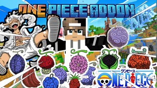 ONE PIECE ADDON FULL DEVIL FRUIT 🍎MINECRAFT 1.20-1.21