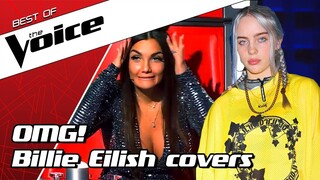 TOP 10 | BILLIE EILISH SONGS in The Voice