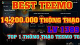 [LMHT] REVIEW ACC TEEMO ONG MẬT 14 TRIỆU THÔNG THẠO TEEMO | TOP 1 THÔNG THẠO TEEMO THẾ GIỚI