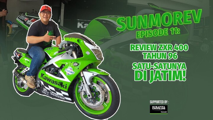 REVIEW KAWASAKI ZXR 400 MOTOR SPORT KLASIK SUPER LANGKA SATU-SATUNYA DI JATIM! (SUNMOREV Eps.11)
