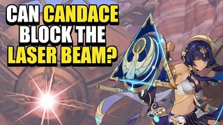 Can Candace block a laser beam? | Stream Highlights | Genshin Impact