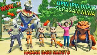 UPIN IPIN DAPAT HADIAH SERAGAM NINJA DARI NARUTO, ULTRAMAN SENANG - GTA 5 BOCIL SULTAN