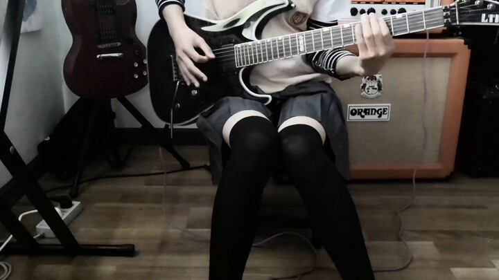 [Guitar điện] Only My Railgun cover guitar điện cos Misaka Mikoto chúc mọi người một năm mới vui vẻ!
