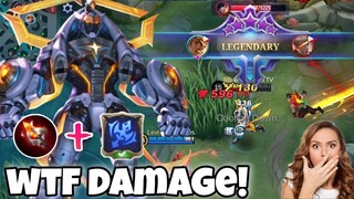 WTF Damage!! Glowing Wand + Magic Worship | Gatotkaca Mage Hybrid Build 🔥