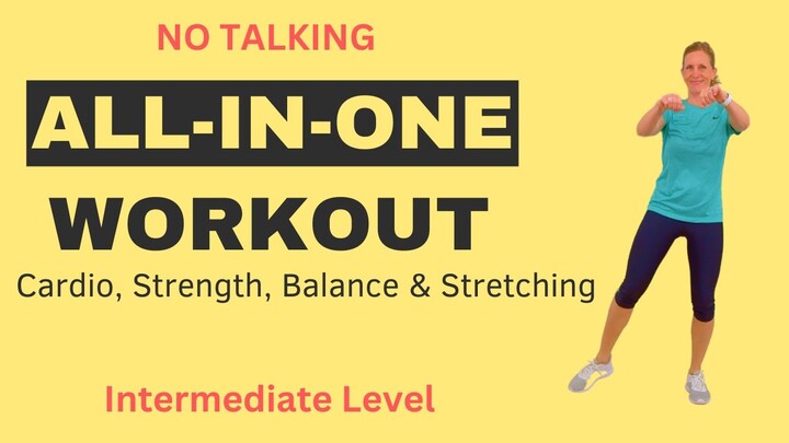 Low Impact Cardio, Strength & Balance All-in-One Workout that will leave you feeling GREAT