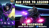 Alucard Starlight To Legend Skin Script No Password | Full Voice & Full Effects | Mobile Legends