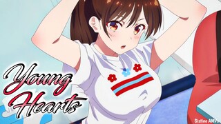 Moment ketika Ayang main ke Kamar! Kanojo, Okarishimasu Season 3「AMV」Young Hearts ᴴᴰ