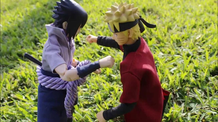 Naruto Shippuden: Naruto vs Sasuke Stop Motion Animation