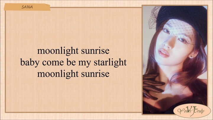 TWICE 'MOONLIGHT SUNRISE' Lyrics