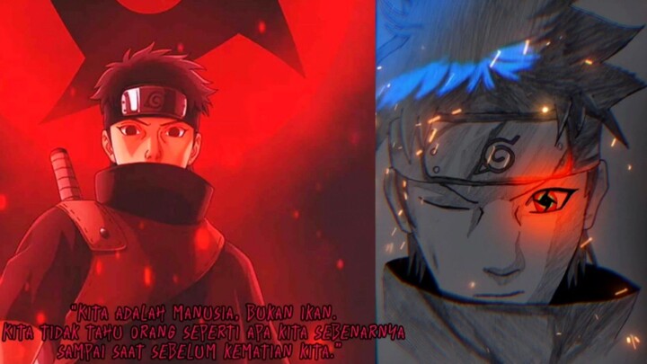 glow art Uciha Shisui 🔥