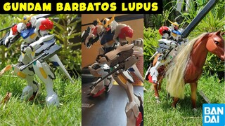 BUILDING my FIRST GUNDAM BARBATOS LUPUS using *NAILCUTTER*