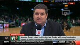 BREAKING NEWS: Brian Windhorst reports Marcus Smart ruled out tonight vs Bucks with quad contusion