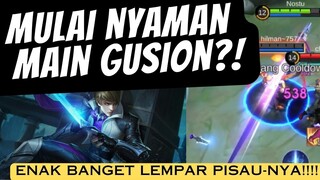 MULAI NYAMAN MAIN GUSION?! ENAK BANGET LEMPAR PISAU-NYA!!!!