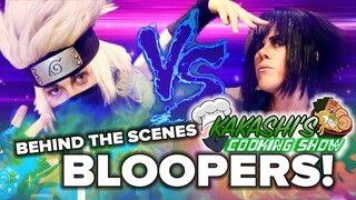 BLOOPERS - Kakashi Vs Sasuke Naruto Food Battle (Cosplay Parody)