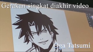 Oga tatsumi | anime Beelzebub | Speed Drawing