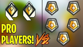 Valorant: 2 Pro Players VS 5 Golds - Who Wins?