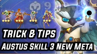 Trick Austus Skill 3 New Update Meta SUN ASTRO STACK 9‼️Combo Terkuat Magic Chess Mobile Legends