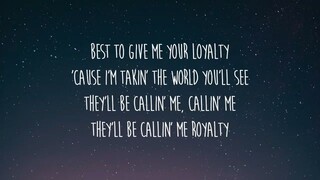 royalty song with lyrics