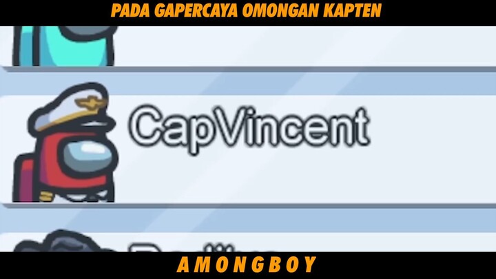 PADA GAPERCAYA SAMA OMONGAN VINCENT