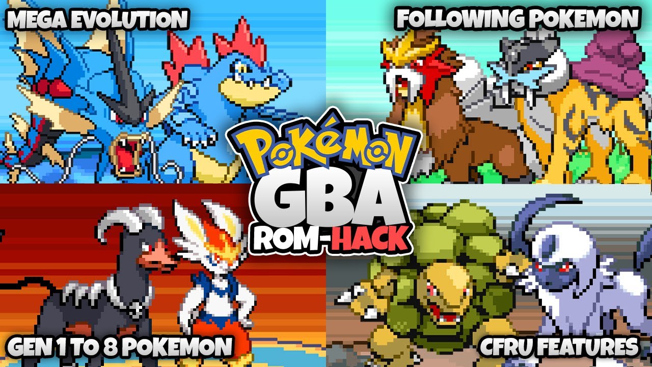 NEW] Pokemon GBA Rom Hack 2022 With Mega Evolution, Dynamax, Gen 1