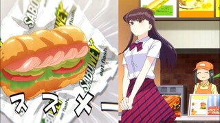 Komi san Orders Subway| Komi san orders Sub Komi San wa| Komi Can't Communicate Episode 9