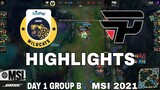 Highlights IW vs PNG MSI 2021 Day 1 Group B fastPay Wildcats vs Pain Gaming