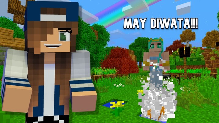 MAY DIWATA !!! | Minecraft Farming Valley ( TAGALOG )