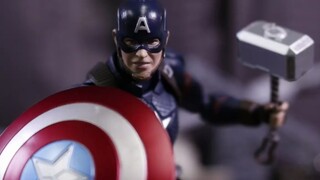 Stop Motion Animation Đội Avengers chiến đấu với Thanos Tập 2