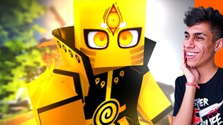 RINNEGAN DOURADO COM RIKUDOU 𝗡𝗢 MINECRAFT POCKET EDITION !! NOVO NARUTO GUERRA 𝗘𝗣. 4 ‹ Ine ›