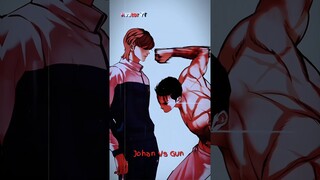 Lookism  510 🥶I Johan Vs Gun Fight (Round 1) #lookism #lookismreact #fyp #shorts