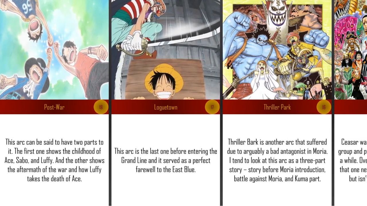 One Piece Arcs Ranked From Worst To Best - Bilibili