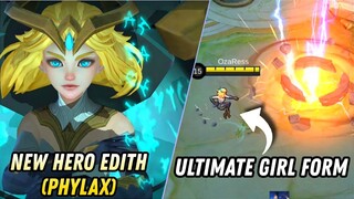 New Hero Edith Update New Ultimate Girl Form - Mobile Legends Bang Bang