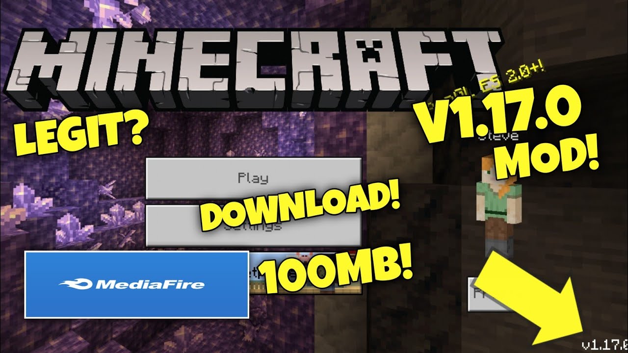 Minecraft 1.17.10 APK - Download MCPE 1.17.10.04 Free