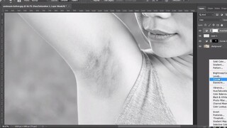 Thực hành 9 Xử Lý Vùng Da Dưới Cánh Tay Bằng Photoshop