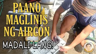 PAANO MAGLINIS NG AIRCON | Aircon Mo Linis Mo | Window Type Aircon Cleaning