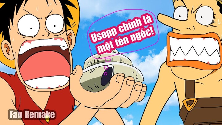 ONE PIECE TẤU HÀI P1 - Usopp chính là một tên ngốc | Luffy troll đểu Usopp