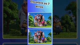 Jogo dos 7 Erros: Desafio dos Minion: !