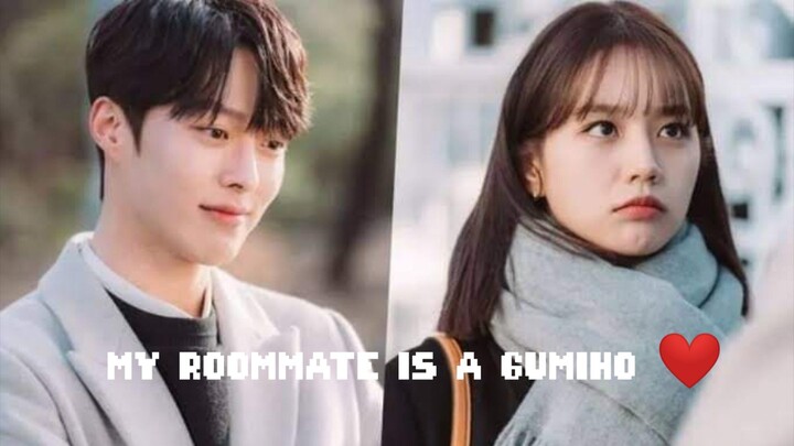 He kissed her hand, so she kissed his hand too  📺My Roommate is A Gumiho ❤️