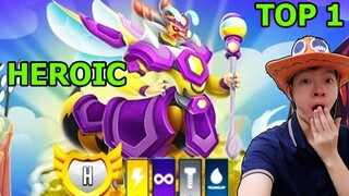 Đua Thần Tốc Leo Top 1 Heroic High Colony Dragon Nhanh Như Hack - Top Game Hay Android Ios Thành EJ