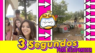 ⌛ ¡¡3 SEGUNDOS para DESAPARECER!! 🐒🔥 RETO CON AMIGOS #shorts