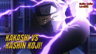 Kakashi Kaget Koji Bisa Kage Bunshin! Kakashi vs Kashin Koji!