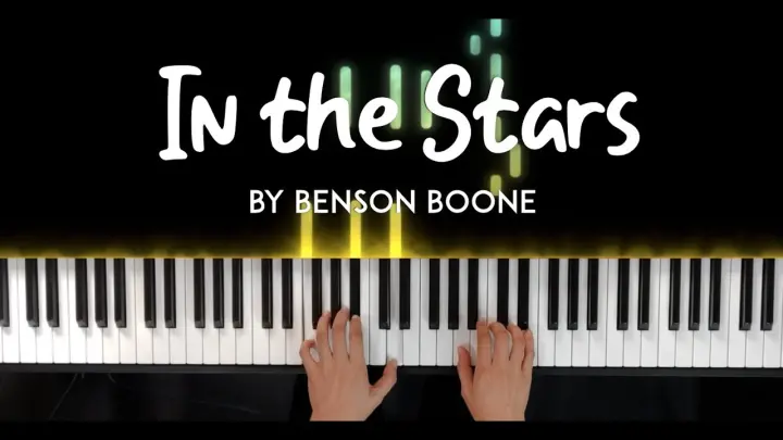 In the Stars by Benson Boone  piano cover  + sheet music