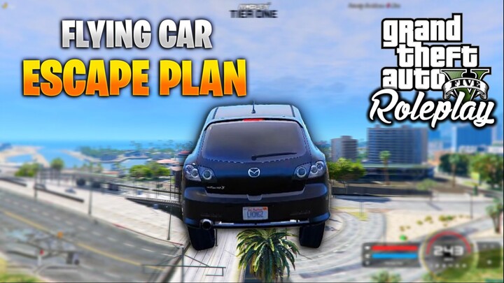 THE FLYING RAMP ESCAPE PLAN sa GTA 5 !! | AMPLFY TIER ONE CITY RP