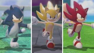 Super Mario 3D World - All Sonic Power-Ups