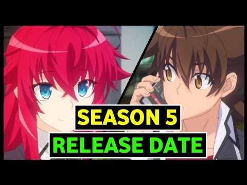 High School DxD Season 5 Release Date: What You Need to Know [ 2023 ] -  BiliBili