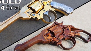 Turning my Vintage Revolver into 24 Karat GOLD